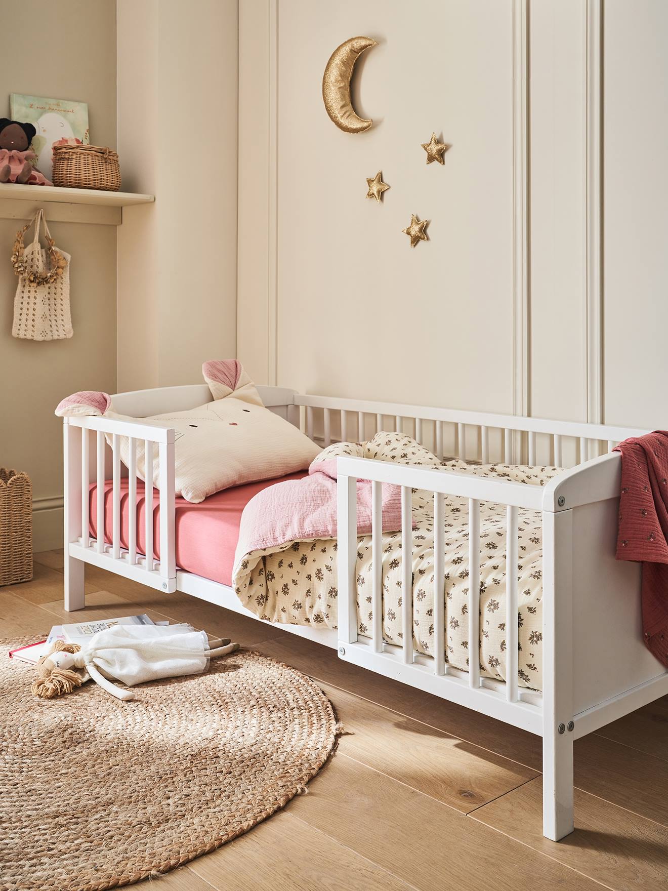 Lit enfant 70x140 cm WIKI blanc