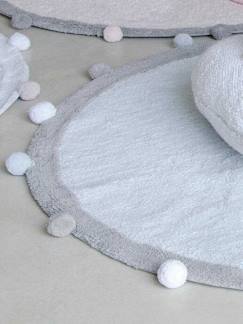 Linge de maison et décoration-Décoration-Tapis coton lavable rond avec pompons LORENA CANALS