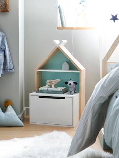 Chambre et rangement-Chevet enfant fond réversible bleu ou rose LIGNE TIPILI