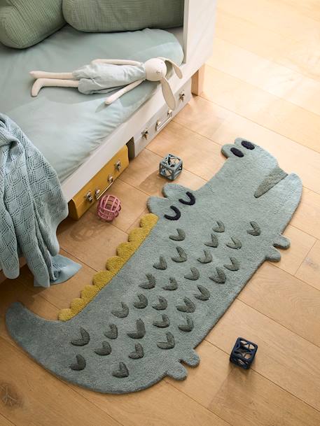 Vertbaudet - Tapis Crocodile Trek vert