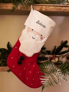 Linge de maison et décoration-Chaussette Noël personnalisable Père Noël