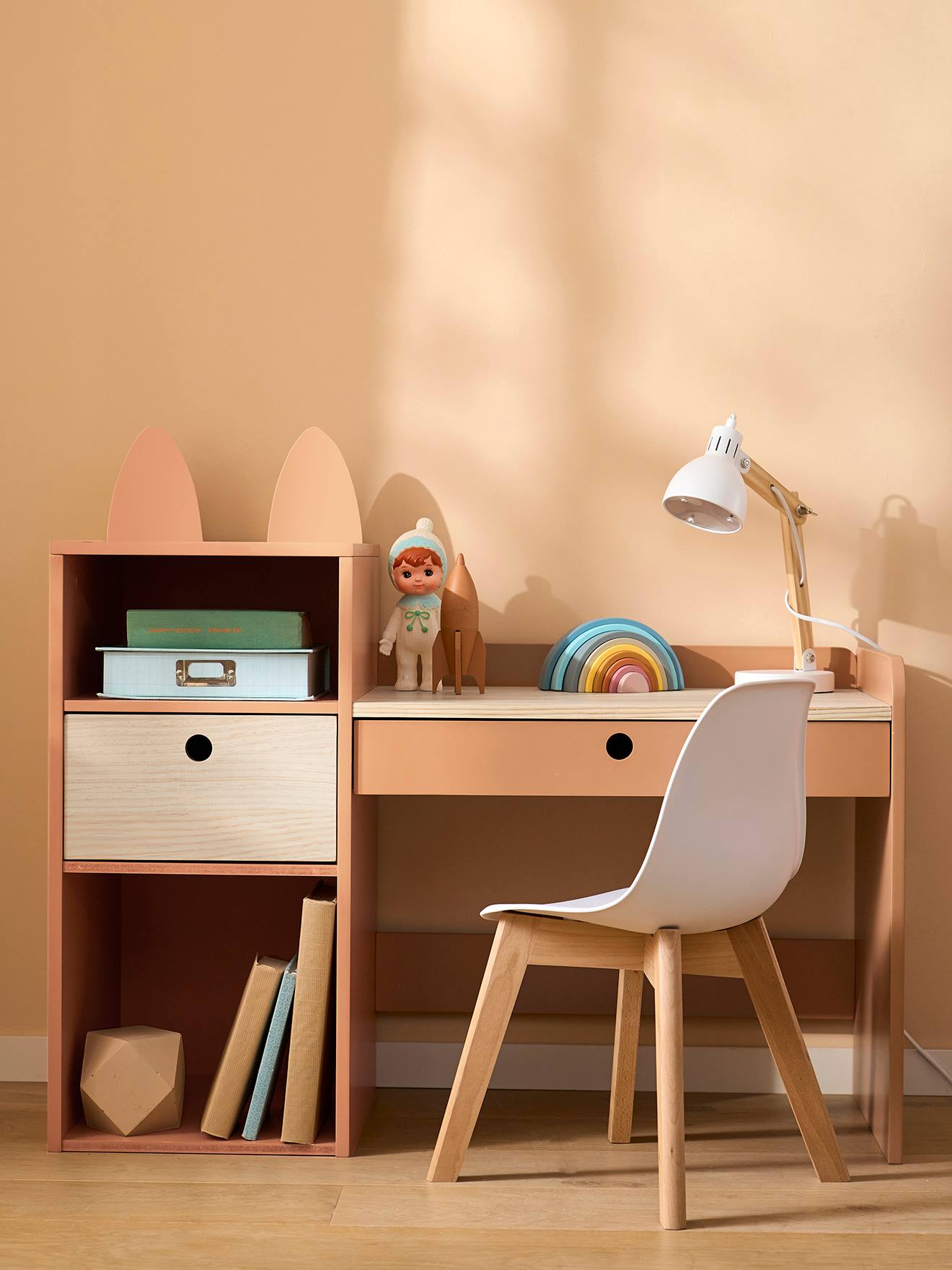 Bureau maternelle FOXY roux