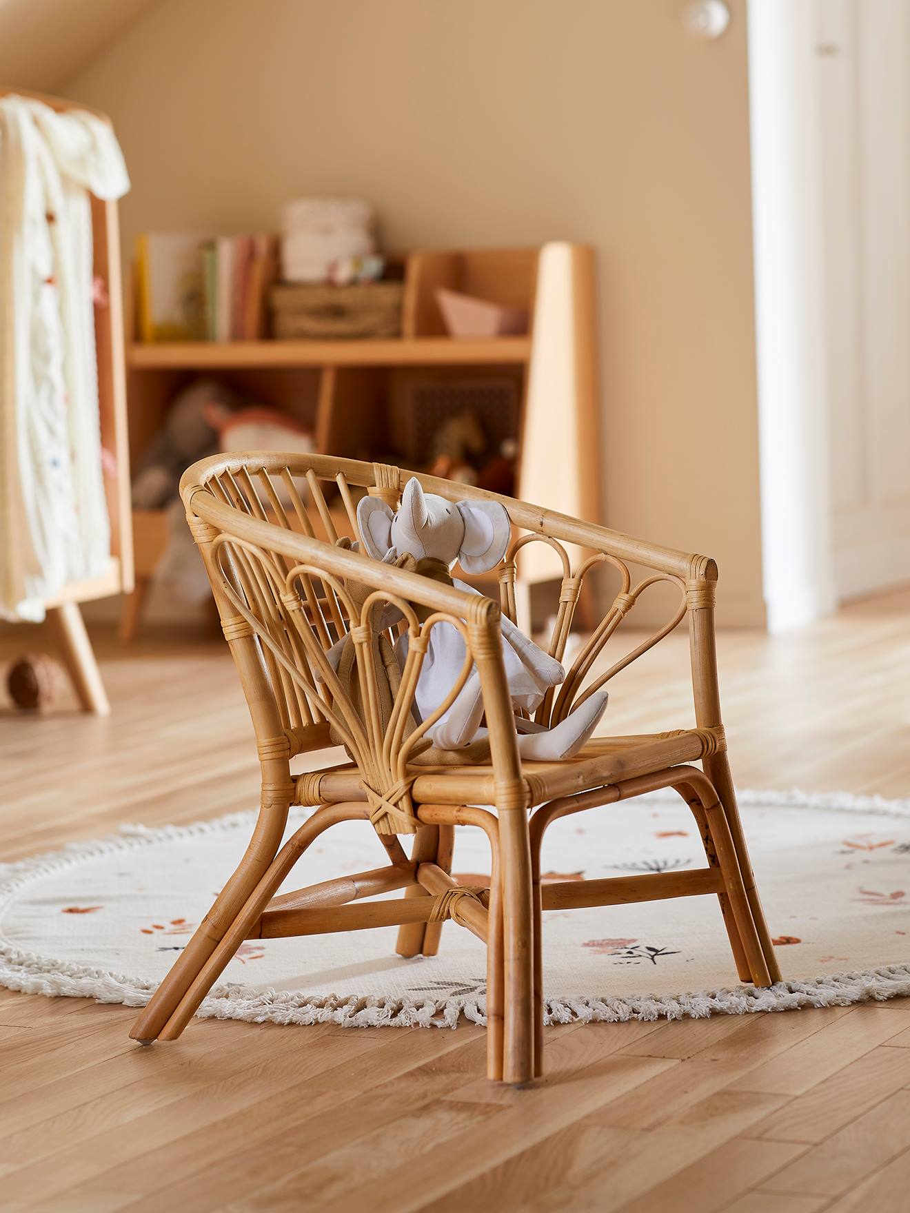 Petit fauteuil rotin rotin