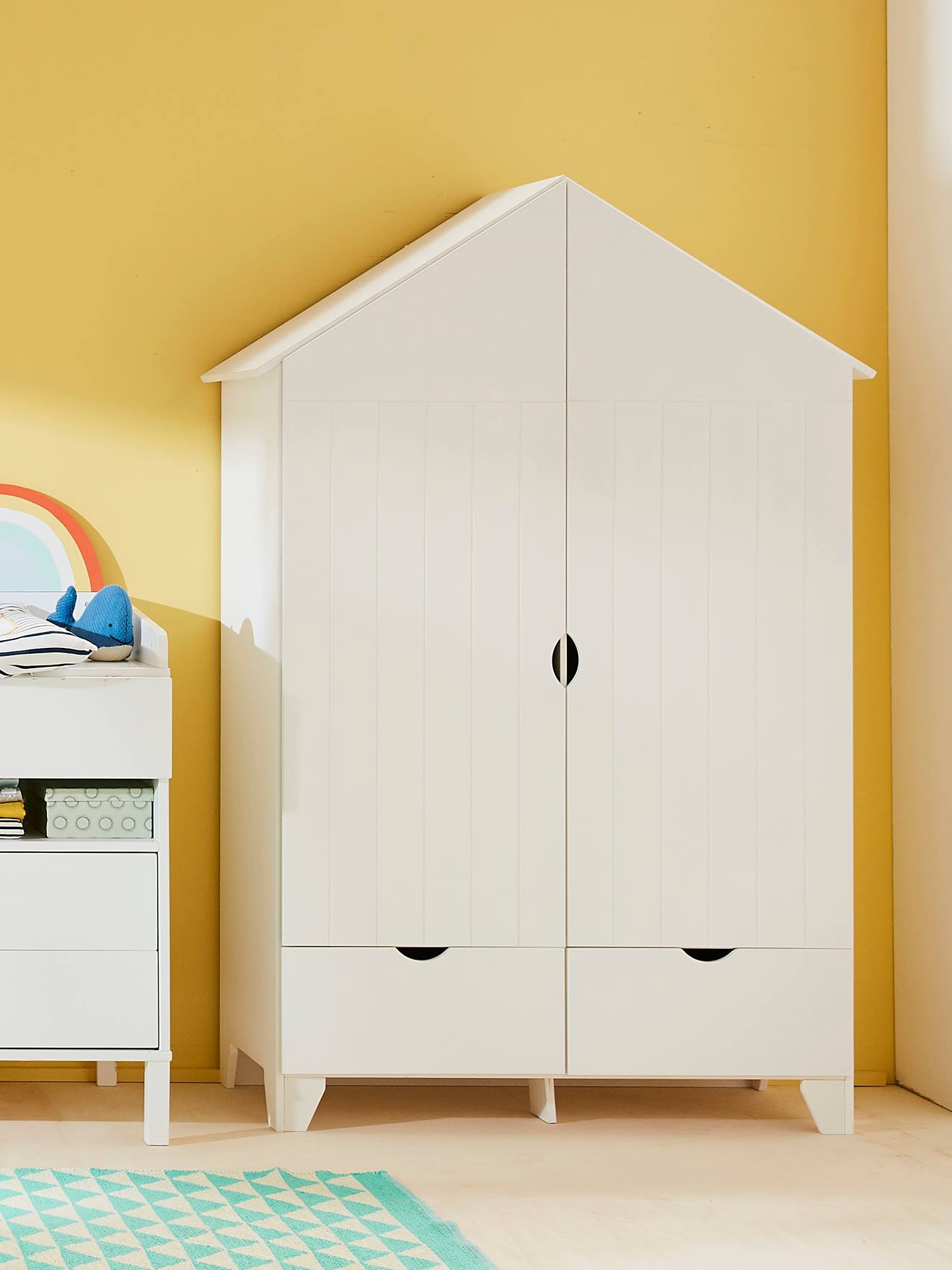 Armoire 2 portes Holidays XL blanc