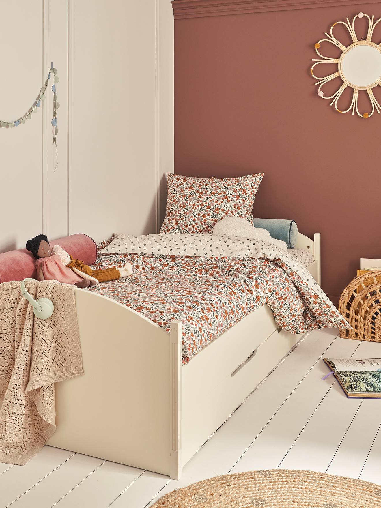 Lit enfant gigogne LIGNE HERITAGE beige