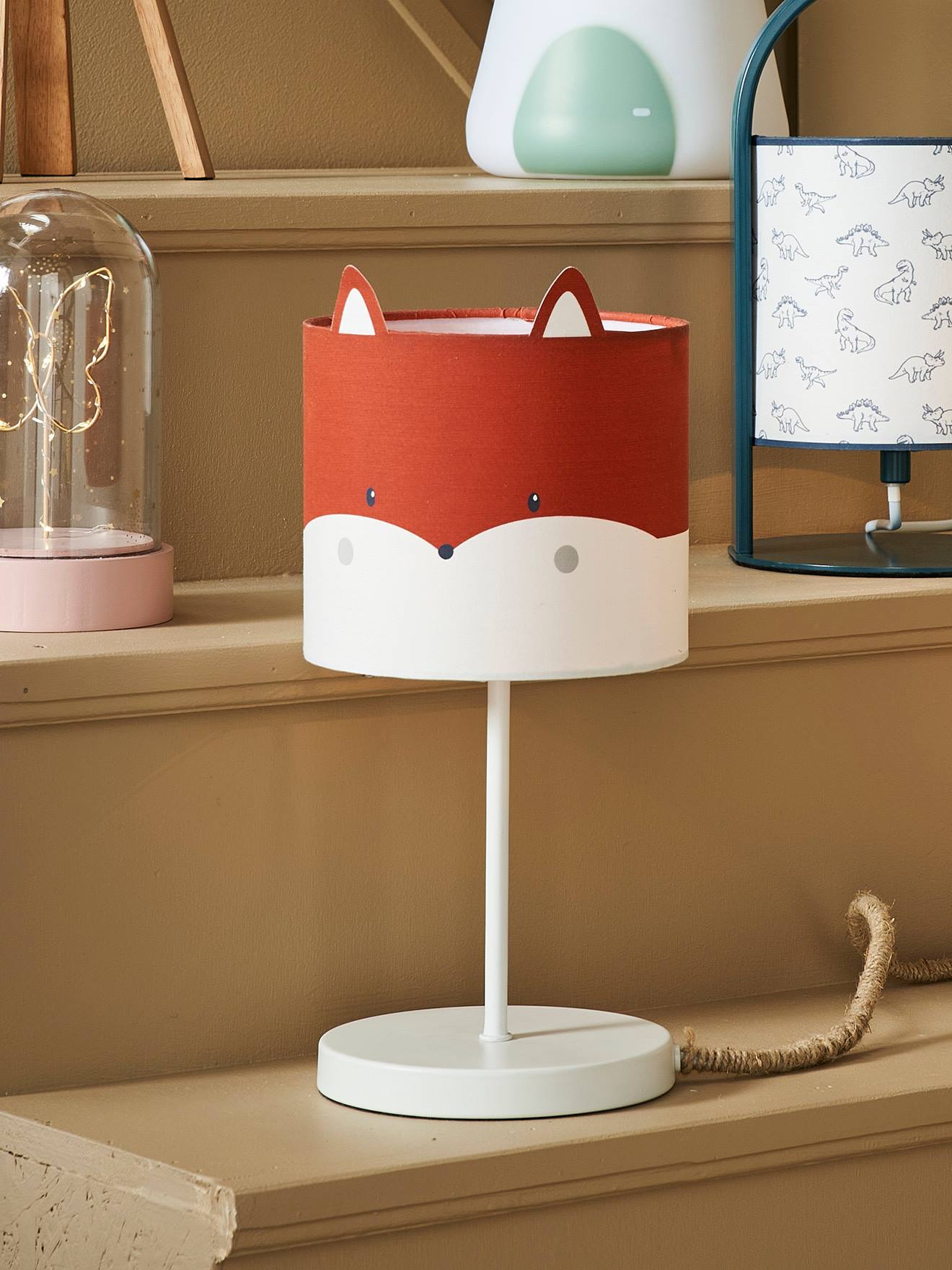 Lampe de chevet Renard blanc