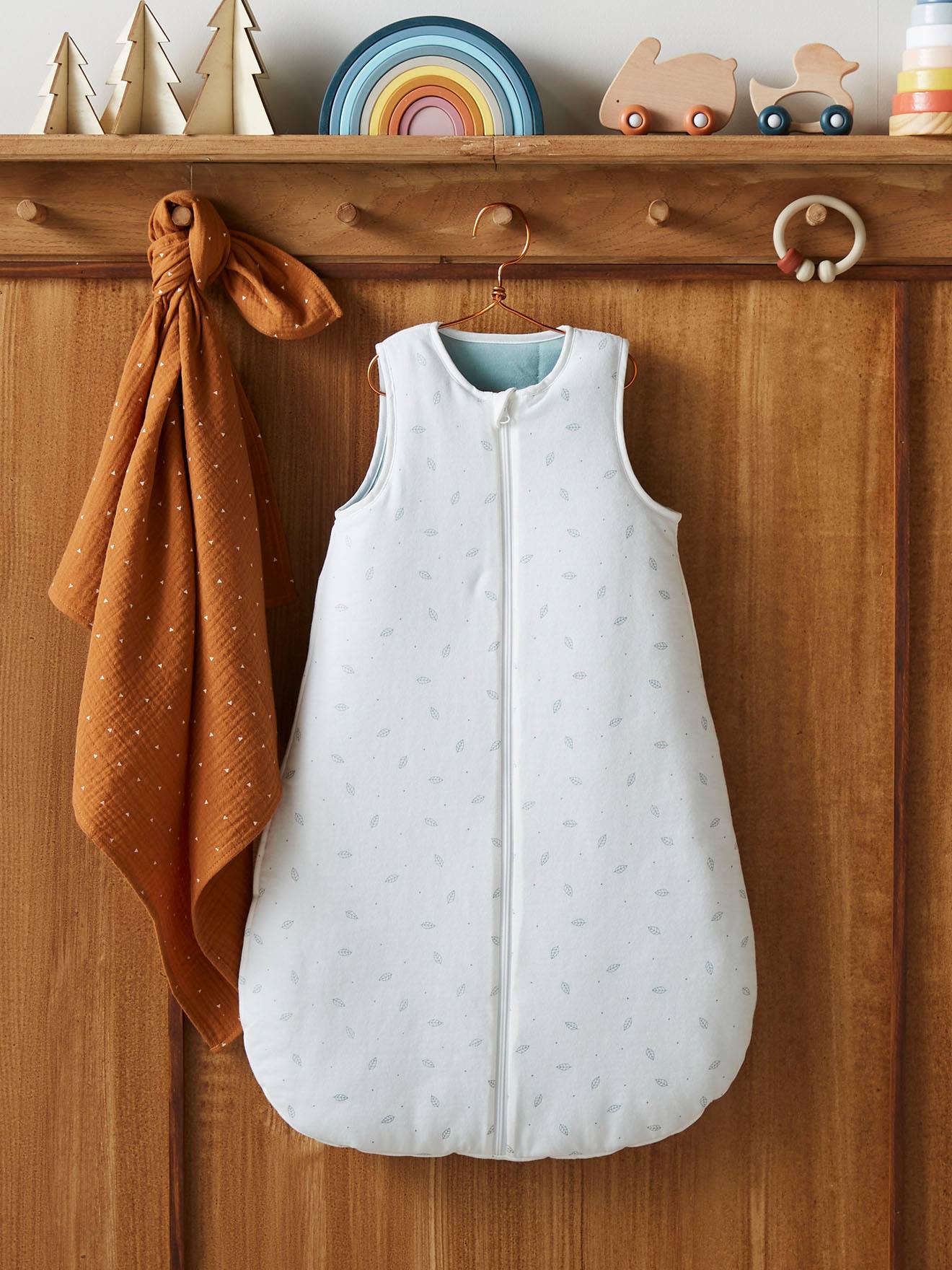 Gigoteuse ouverture centrale Dreamy en coton bio* personnalisable écru