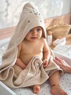 -Cape de bain / Serviette à capuche Bébé et Enfant, avec coton recyclé