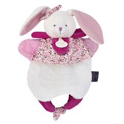 Jouet-Doudou lapin Amusette 3 EN 1