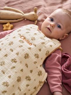 Linge de maison et décoration-Linge de lit bébé-Gigoteuse-Gigoteuse en gaze de coton personnalisable GRENIER