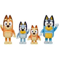 Jouet-Coffret de 4 figurines de la famille de Bluey - MOOSE TOYS