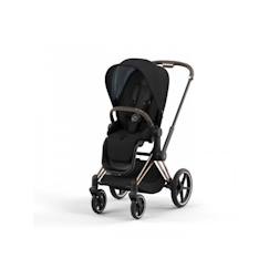 Puériculture-Poussette - CYBEX - PRIAM - Rosegold - Deep black - Mixte - 4 roues - Poussette simple - Bébé