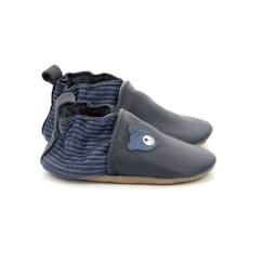 Chaussures-Chaussures garçon 23-38-ROBEEZ Chaussons Doubear marine