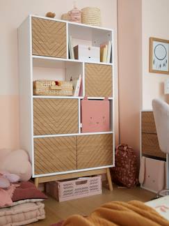 Chambre et rangement-Bibliothèque CHEVRONS