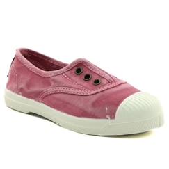 Chaussures-Chaussures fille 23-38-Basket à Lacets Enfant Natural World - NATURAL WORLD - 470E - Fille - Rose - Enfant - Textile