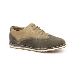 Chaussures-Chaussures garçon 23-38-ASTER Derbies Loup kaki