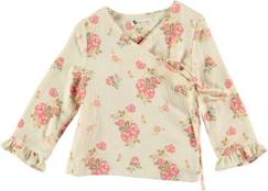 -Gilet Kimono Lila enfant doublé