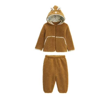 Bébé-Ensemble bébé veste et pantalon en sherpa Lamascotte