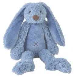 Jouet-Happy Horse - Peluche Lapin Richie bleu 38 cm