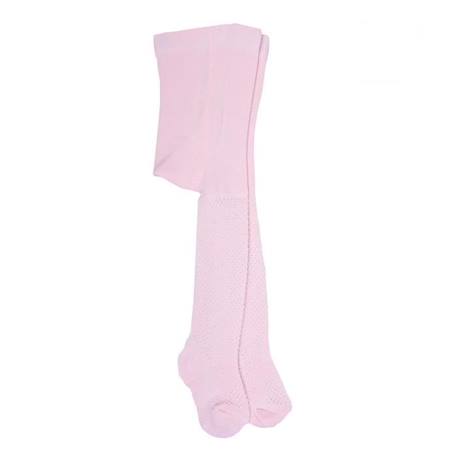 Bébé-Chaussettes, Collants-Collants bébé Mixte en coton biologique Saumon