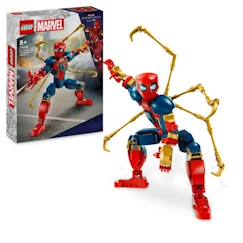 Jouet-LEGO® Marvel 76298 Figurine d’Iron Spider-Man à Construire Jeu de Rôle Pour Enfants