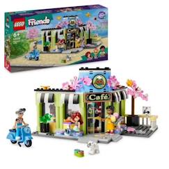 Jouet-LEGO® Friends 42618 Le café de Heartlake City - Accessoires cuisine enfant, sociabilité