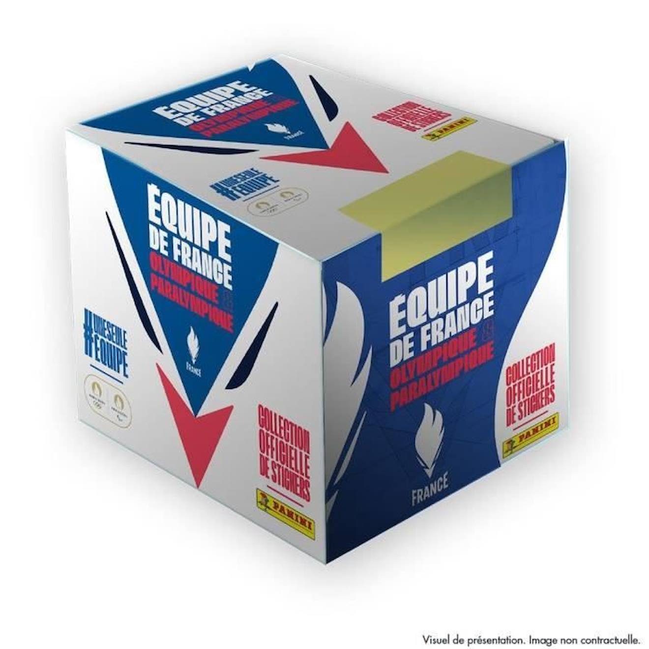 Panini - Box De 50 Pochettes - Panini - Jo 2024 Equipe De France Bleu