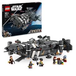 Jouet-LEGO 75374 Star Wars Skeleton Crew Le Onyx Cinder - Vaisseau Spatial à Collectionner - Jouet de Construction Créative - Le Set Inclu