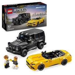 Jouet-LEGO® Speed Champions 76924 Mercedes-AMG G 63 et Mercedes-AMG SL 63, voitures à construire