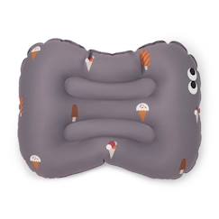 Puériculture-Coussin de chaise enfant gonflable SEATEAM GRIS