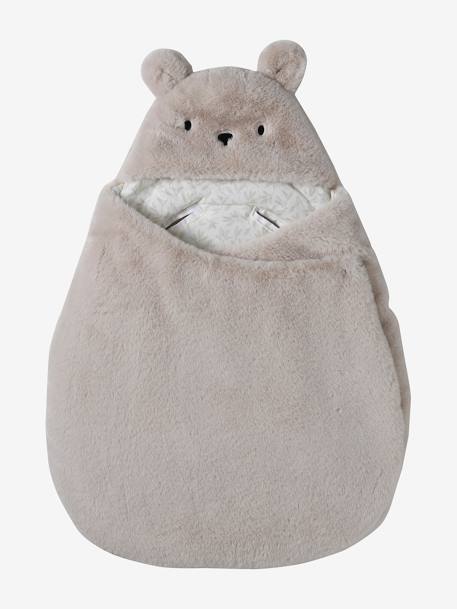 Bébé-Nid d'ange transformable en peluche Ourson