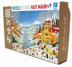 -PMW - Puzzle en bois 100 pieces THOMAS SCENE HIVERNALE AUX TOUCANS - Multicolore