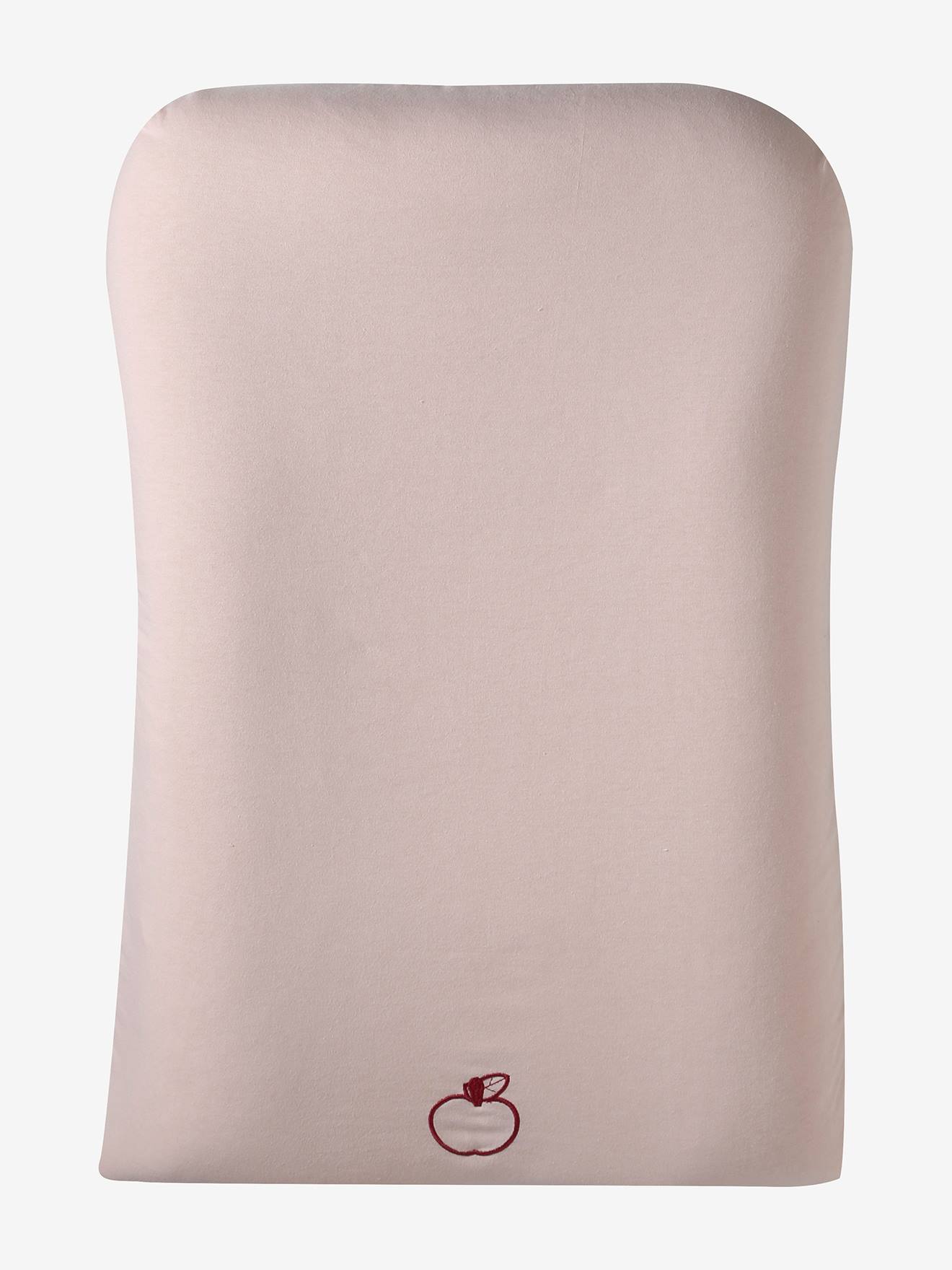 Lot de 3 housses matelas à langer lot rose (Vertbaudet) - Image 2