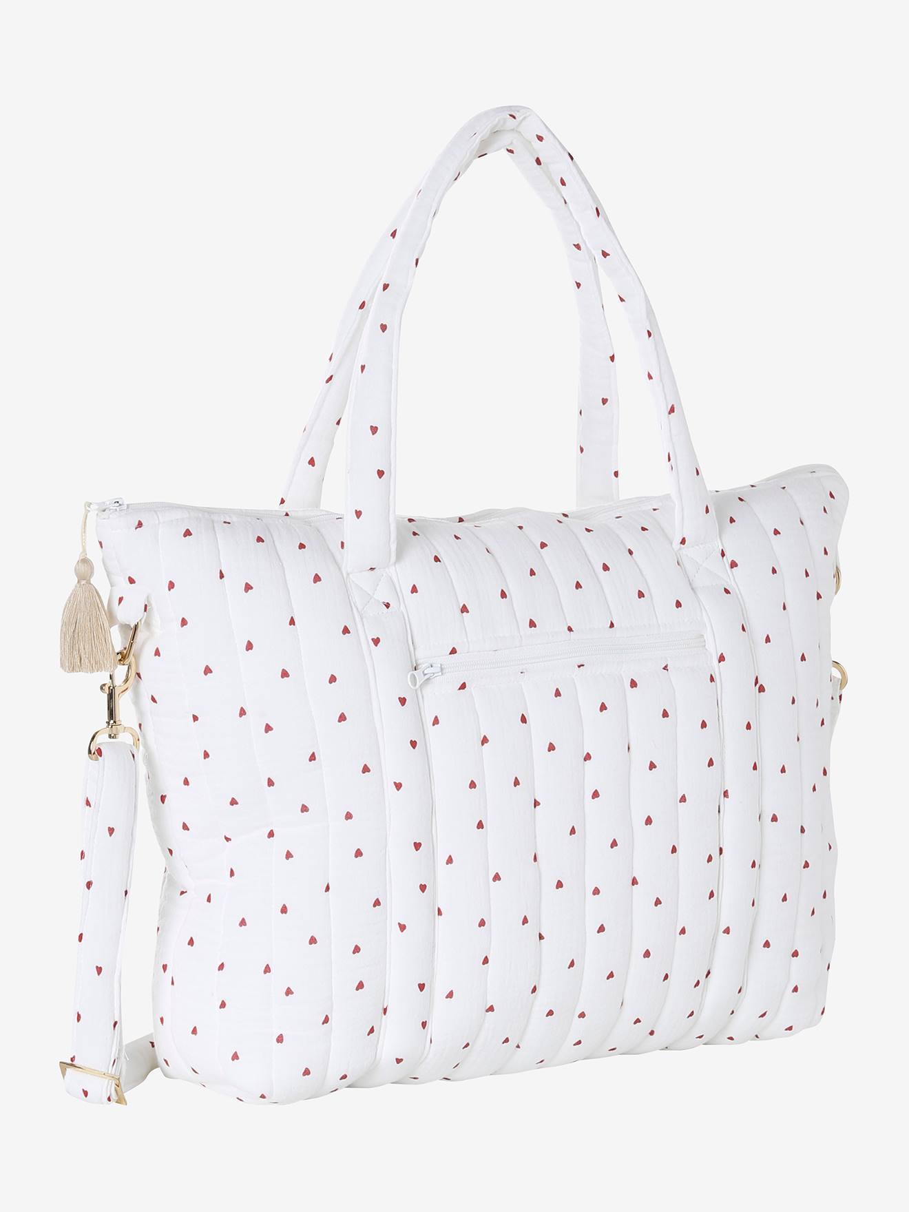 Sac à langer en gaze de coton Plume vanille (Vertbaudet) - Image 2