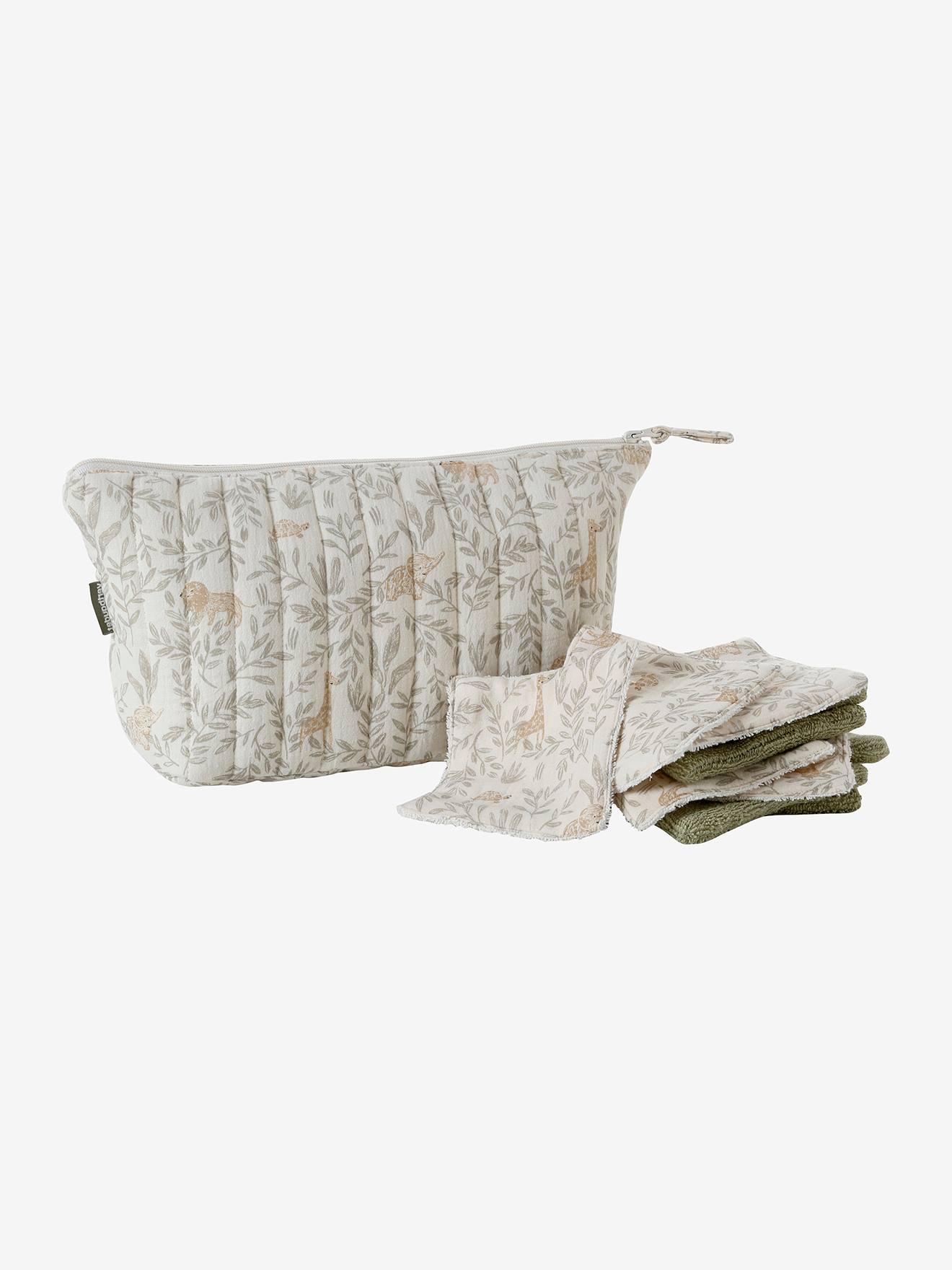 Lot de 10 lingettes lavables babylone
