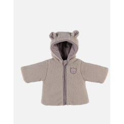 -Veste à capuche - Noukie's - Groloudoux® - Sherpa - Beige - Mixte