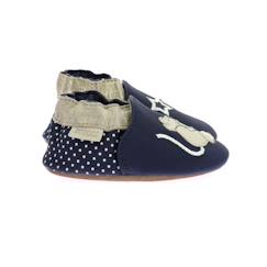 -ROBEEZ Chaussons Star Lovers marine