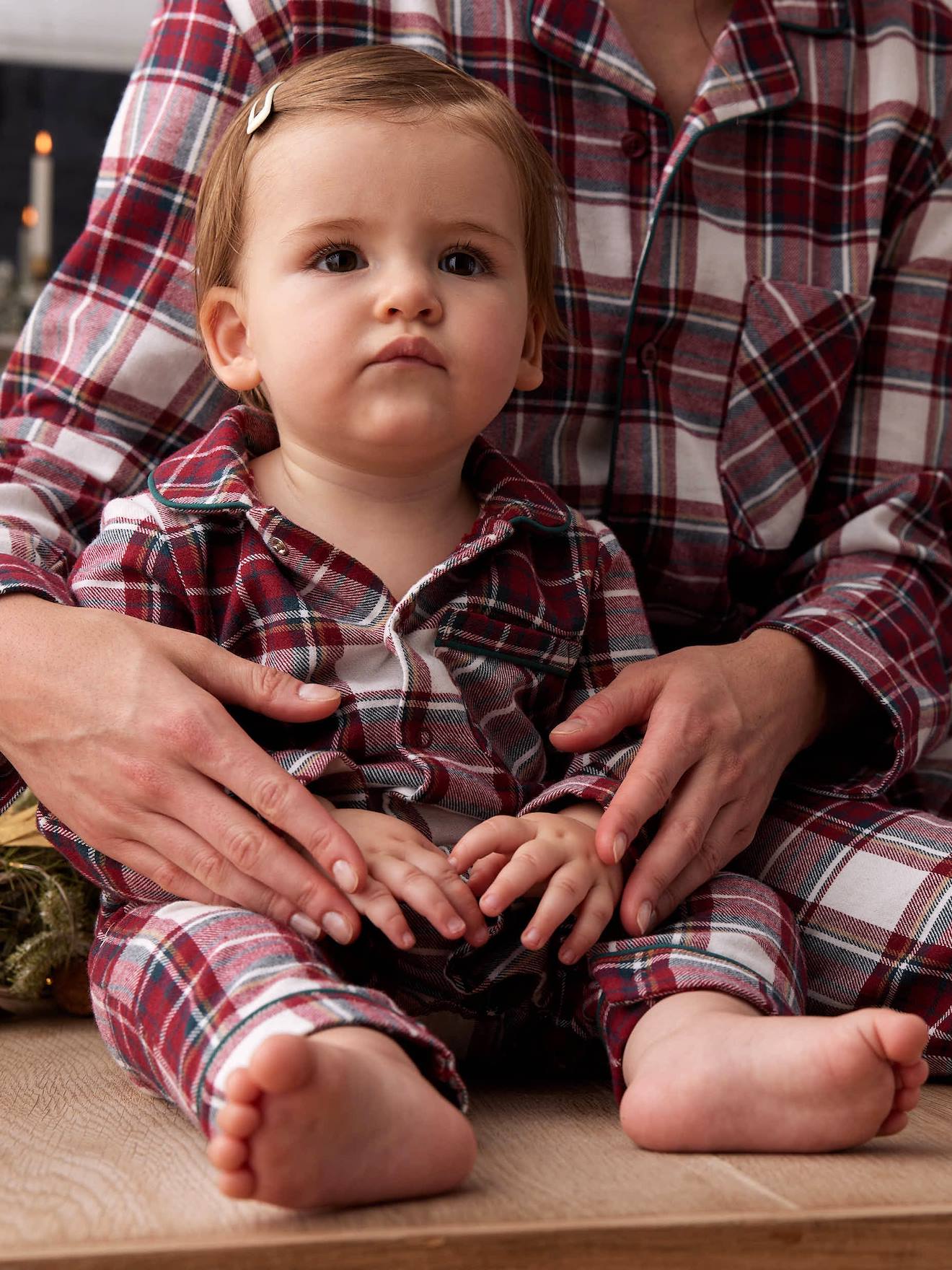 Pyjama Nol bb carreaux capsule famille carreaux rouge 13 €