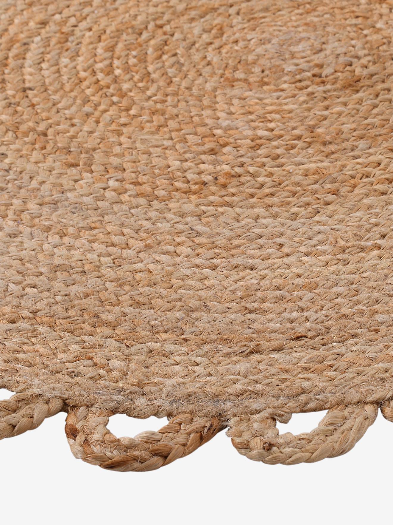 Tapis rond en jute FESTON beige (Vertbaudet) - Image 2