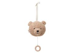 Jouet-Peluche Musicale - Teddy Bear - Biscuit - Marron - 17 x 20 cm - Pour Bébé