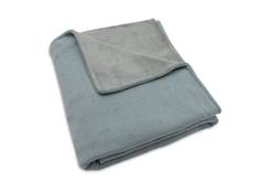 Puériculture-Couverture 100x150cm Cosy Knit - Sea Green/Velvet