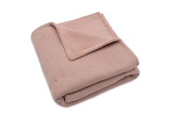 -Couverture Berceau 75x100cm Cosy Knit - Wild Rose/Velvet