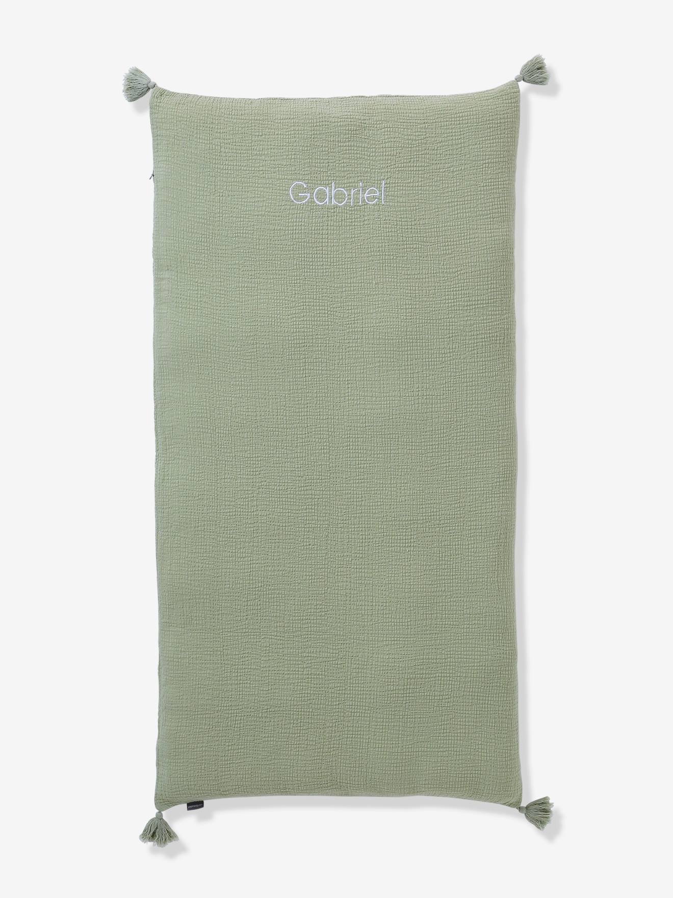 Housse de matelas de sol personnalisable vert sauge
