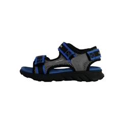 Chaussures-Sandales Enfant - GEOX - Airadyum - Scratch - Gris/Royal - Confort exceptionnel