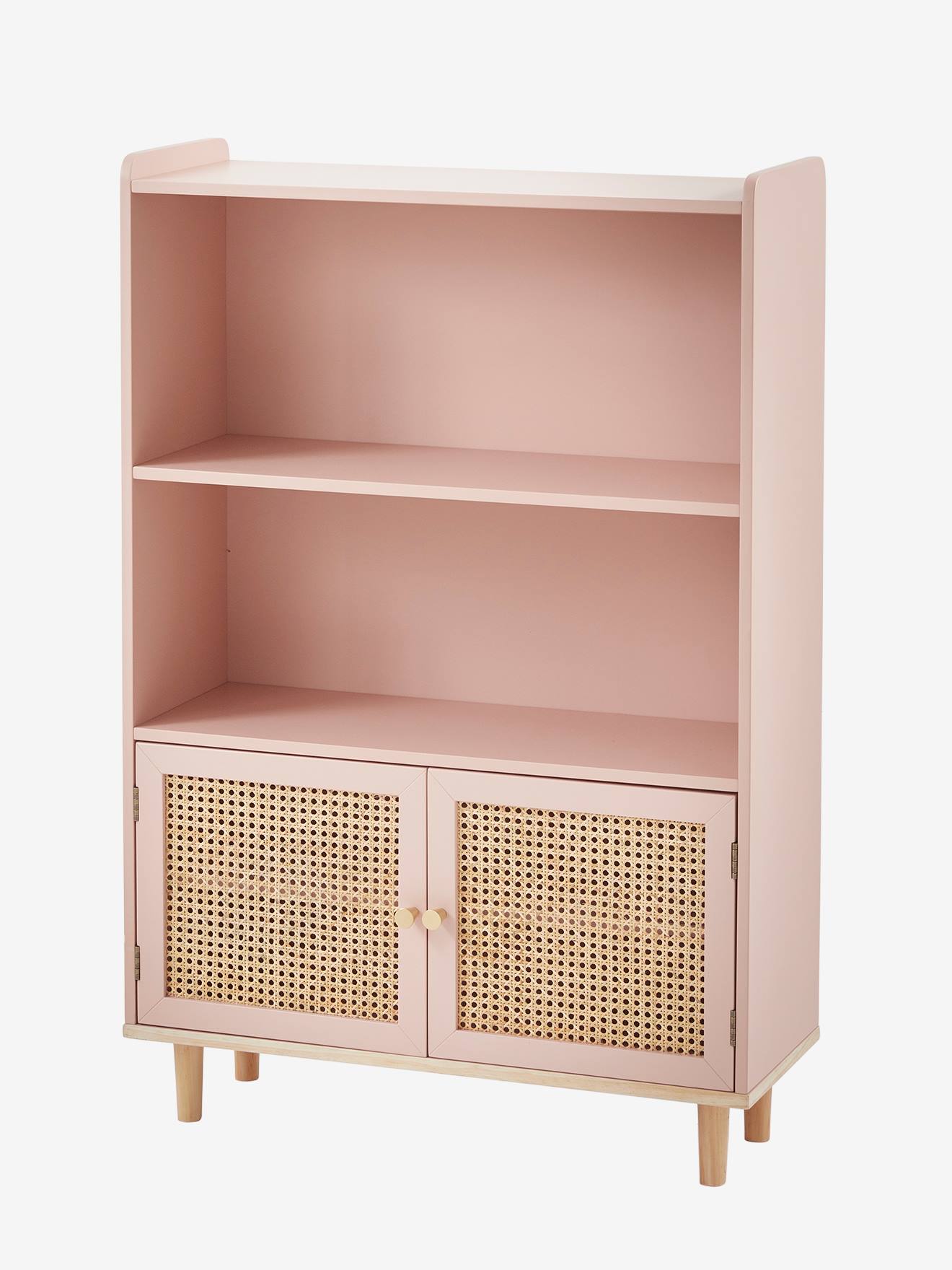 Bibliothèque cannage POÉSIE rose (Vertbaudet) - Image 2