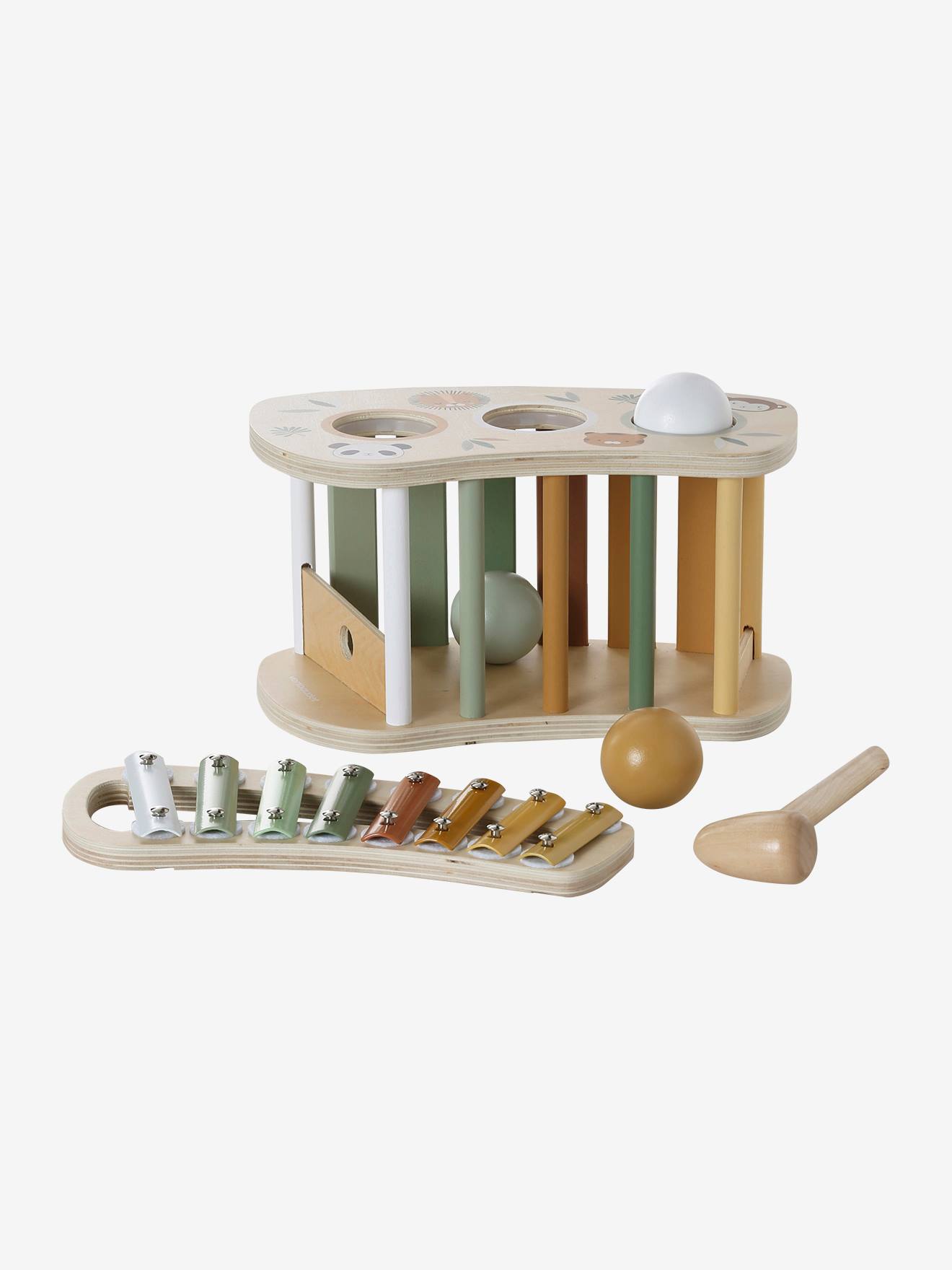 Tap tap xylophone 2 en 1 en bois FSC® tanzanie