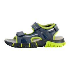 -Sandales enfant Geox Dynomix Marine Lime - Scratch Triple - Confort exceptionnel