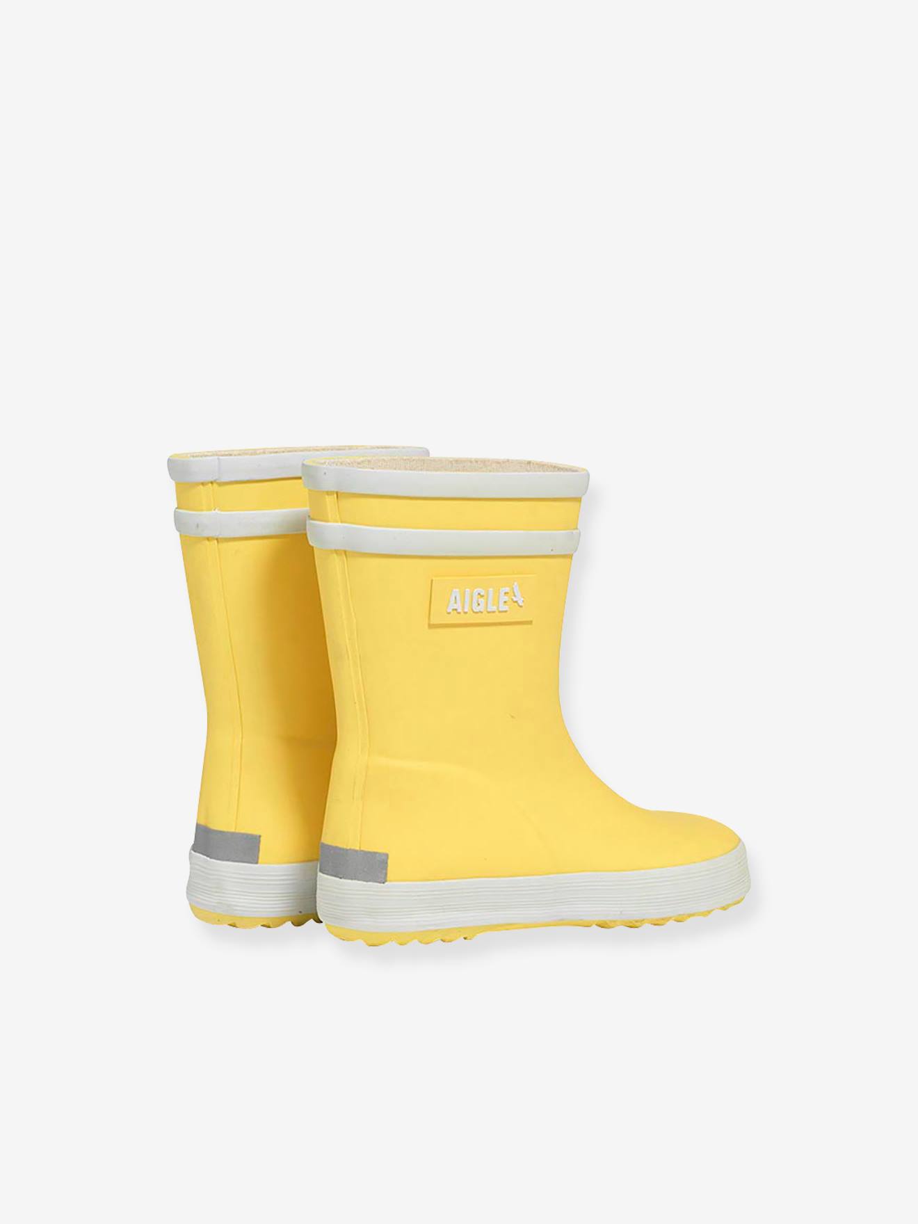 Bottes de pluie bébé Baby Flac jaune (Aigle) - Image 1