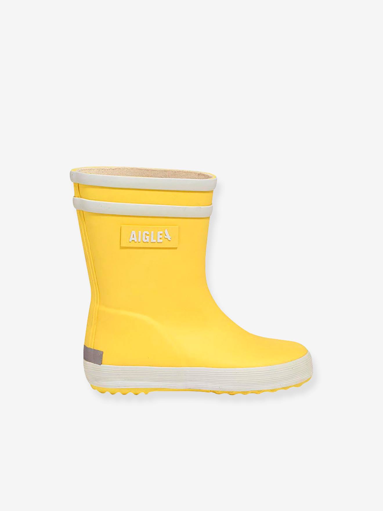 Bottes de pluie bébé Baby Flac jaune (Aigle) - Image 2