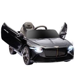 Jouet-HOMCOM - Voiture Électrique pour Enfant - Plastique - 108x65x45cm - Noir